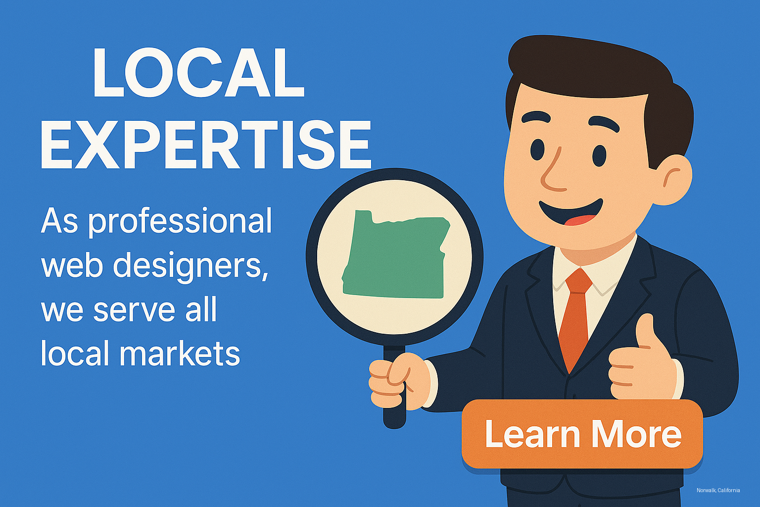 Local Norwalk, California Web Design